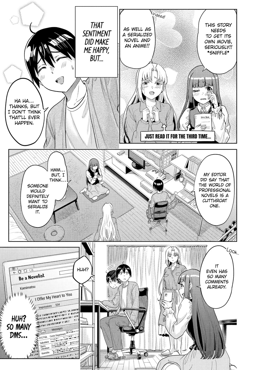 The Teen Web Novelist is a Girl Magnet: Now My Crush Feels Bad for Rejecting Me! Chapter 14 page 21 - Chapter 14