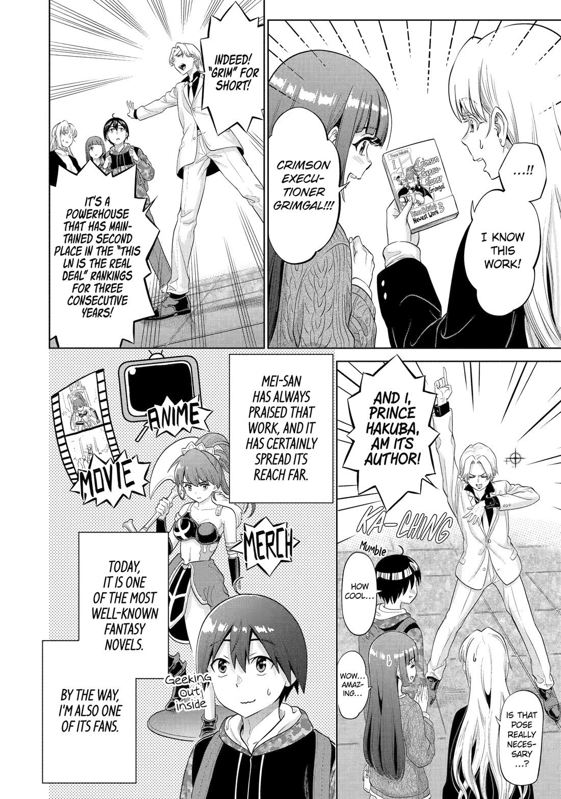 The Teen Web Novelist is a Girl Magnet: Now My Crush Feels Bad for Rejecting Me! Chapter 17 page 4 - Chapter 17
