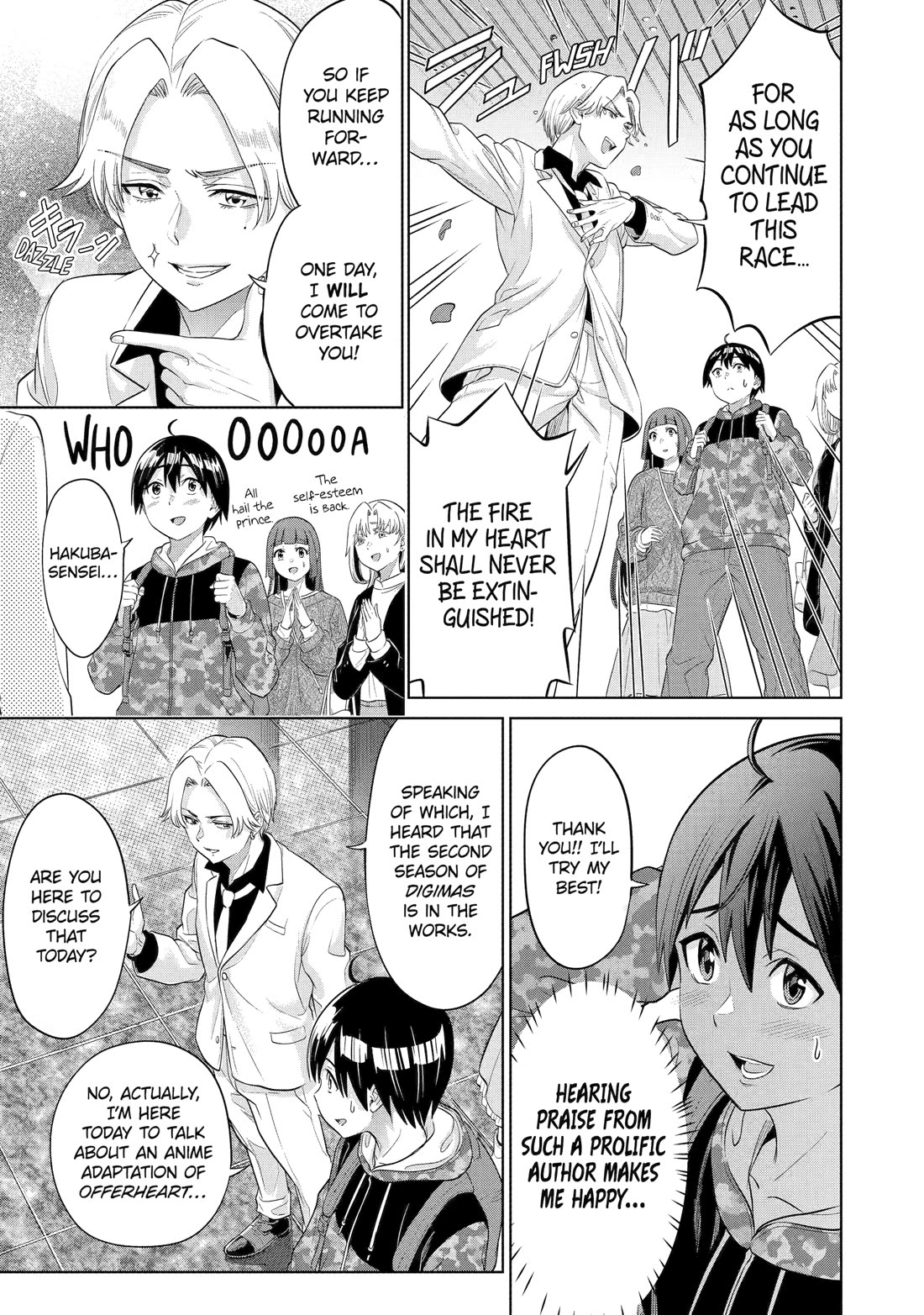 The Teen Web Novelist is a Girl Magnet: Now My Crush Feels Bad for Rejecting Me! Chapter 17 page 7 - Chapter 17