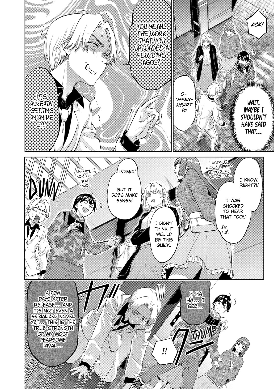 The Teen Web Novelist is a Girl Magnet: Now My Crush Feels Bad for Rejecting Me! Chapter 17 page 8 - Chapter 17