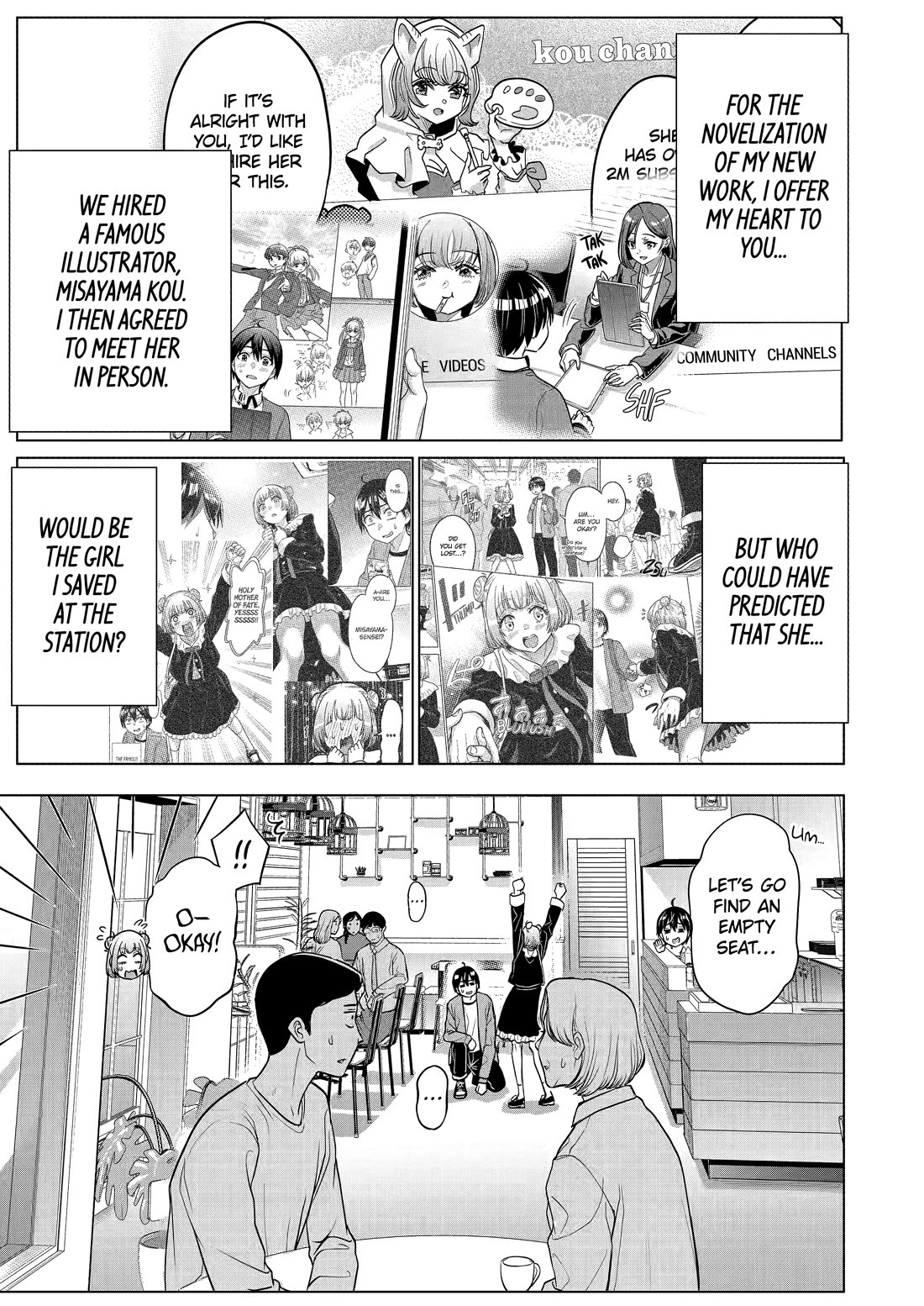 The Teen Web Novelist is a Girl Magnet: Now My Crush Feels Bad for Rejecting Me! Chapter 20 page 28 - Chapter 20