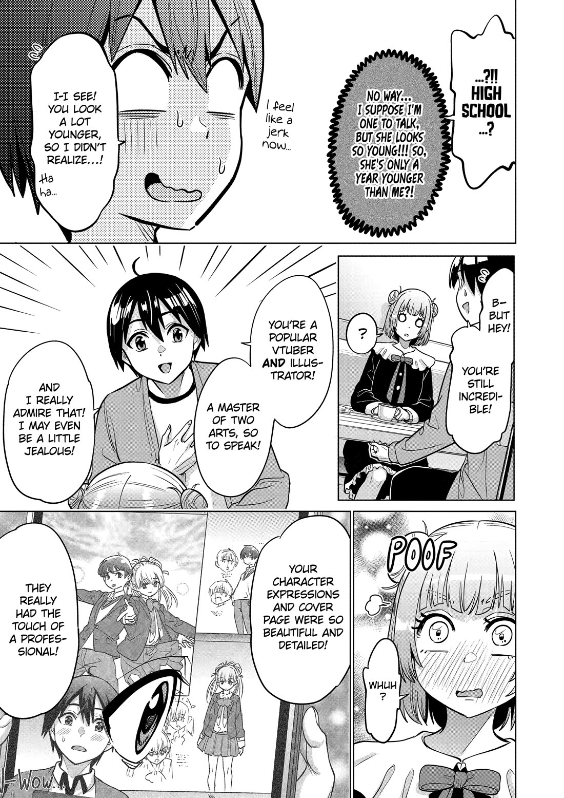 The Teen Web Novelist is a Girl Magnet: Now My Crush Feels Bad for Rejecting Me! Chapter 21 page 8 - Chapter 21