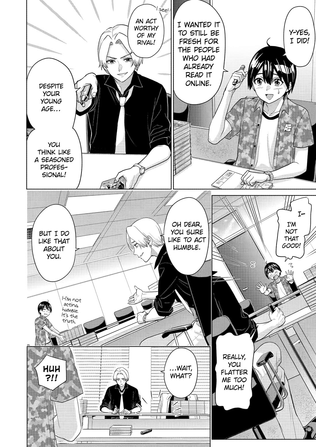 The Teen Web Novelist is a Girl Magnet: Now My Crush Feels Bad for Rejecting Me! Chapter 23 page 10 - Chapter 23