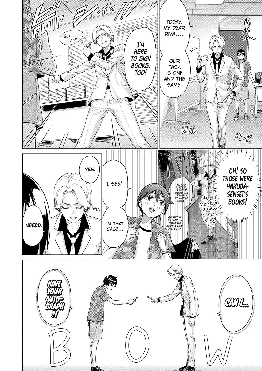The Teen Web Novelist is a Girl Magnet: Now My Crush Feels Bad for Rejecting Me! Chapter 23 page 6 - Chapter 23