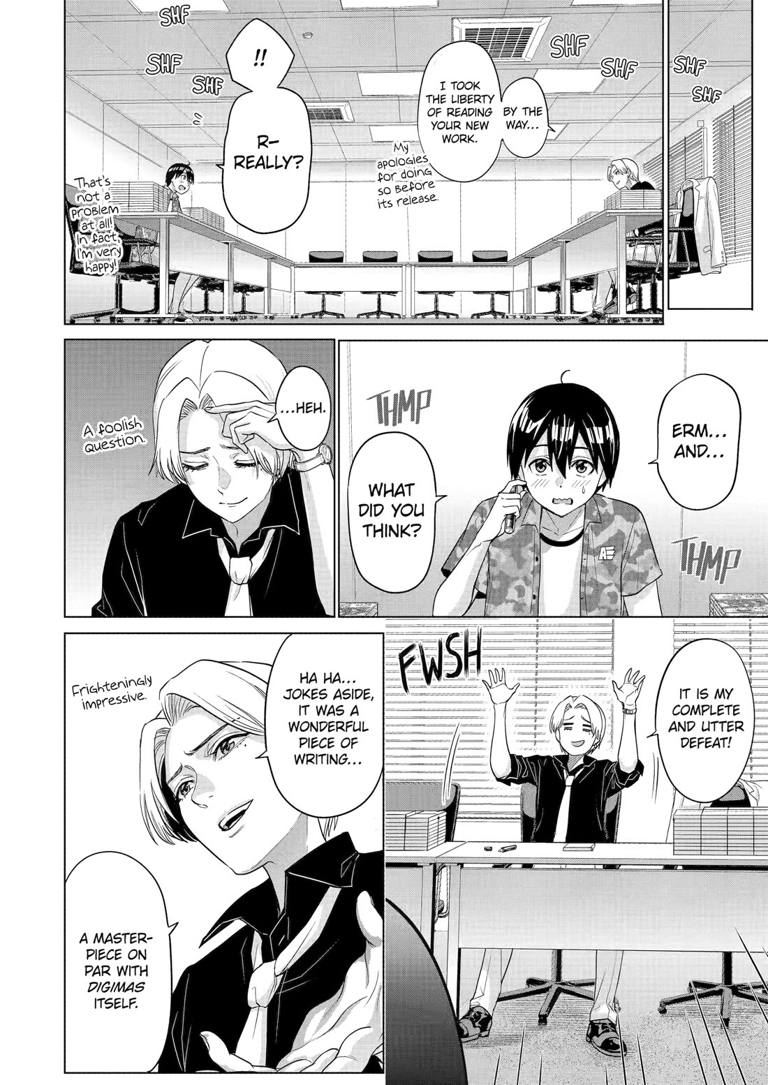 The Teen Web Novelist is a Girl Magnet: Now My Crush Feels Bad for Rejecting Me! Chapter 23 page 8 - Chapter 23