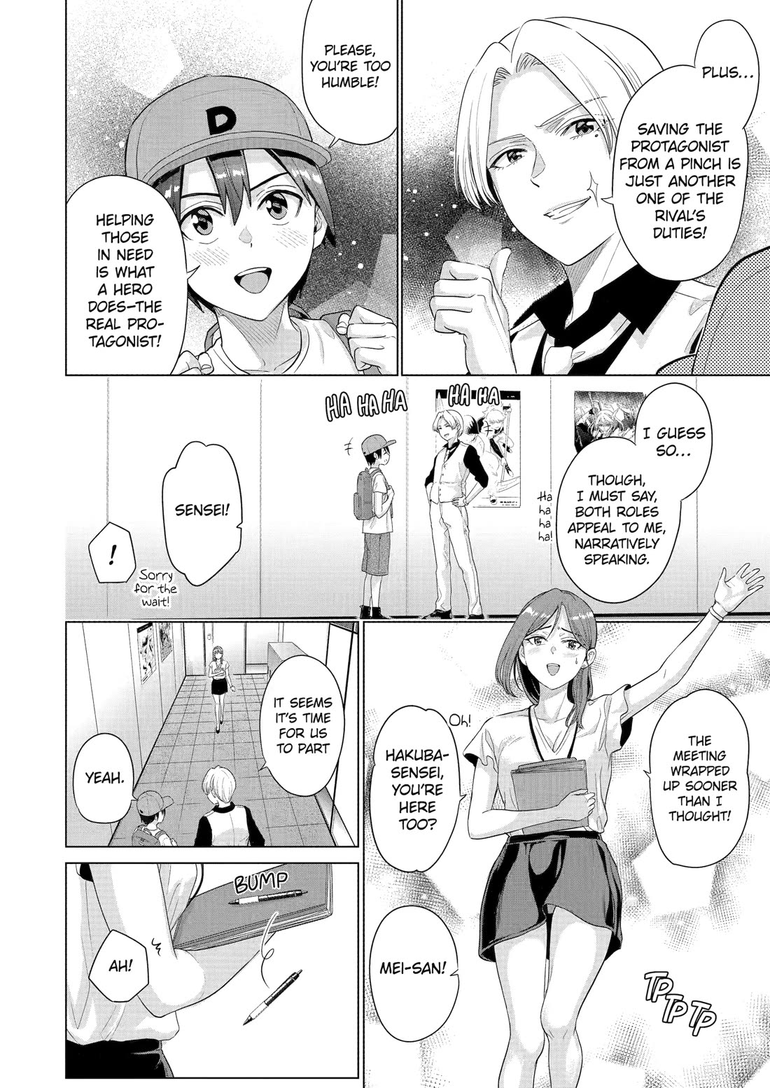 The Teen Web Novelist is a Girl Magnet: Now My Crush Feels Bad for Rejecting Me! Chapter 31 page 8 - Chapter 31
