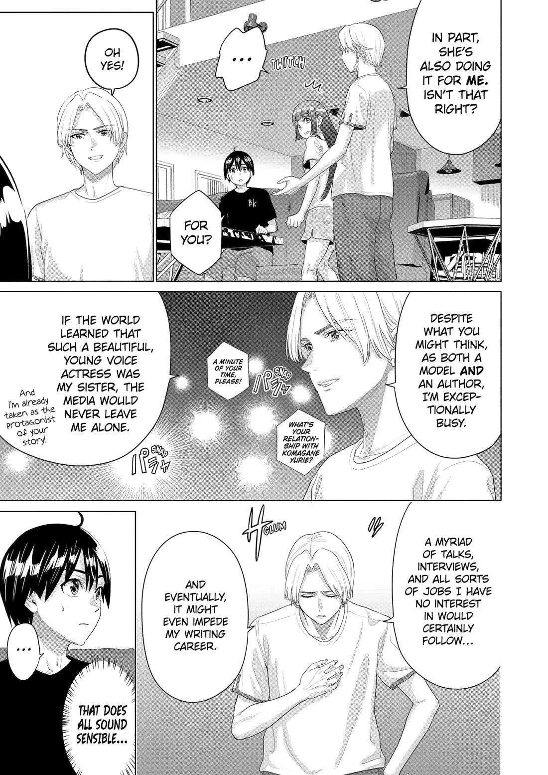 The Teen Web Novelist is a Girl Magnet: Now My Crush Feels Bad for Rejecting Me! Chapter 32 page 11 - Chapter 32