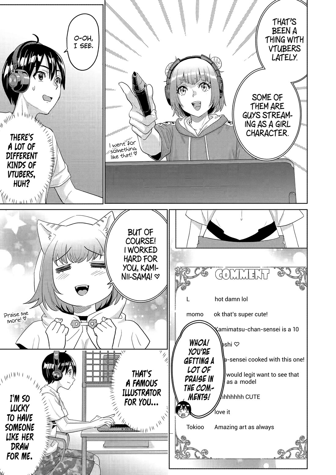 The Teen Web Novelist is a Girl Magnet: Now My Crush Feels Bad for Rejecting Me! Chapter 34 page 17 - Chapter 34