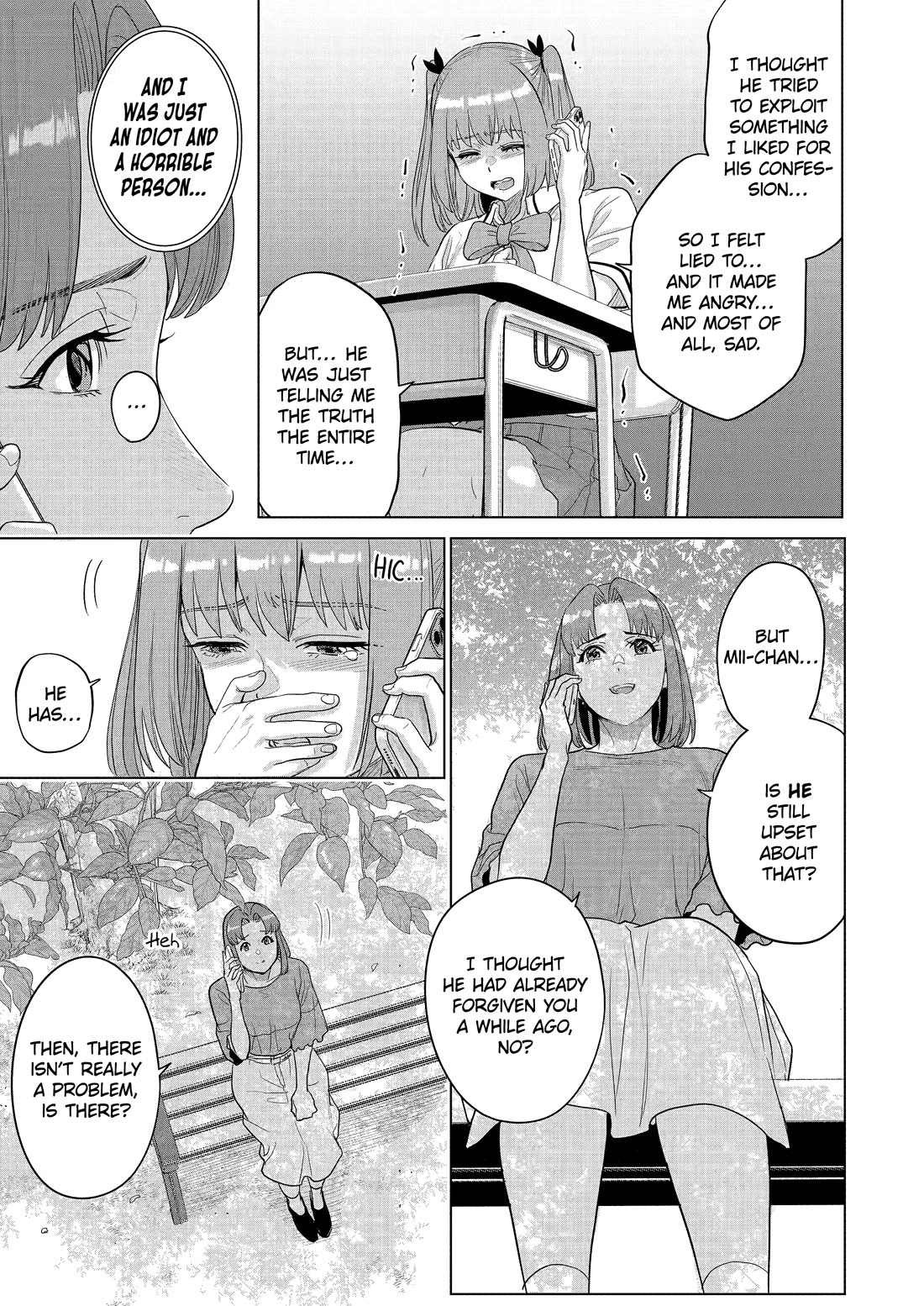 The Teen Web Novelist is a Girl Magnet: Now My Crush Feels Bad for Rejecting Me! Chapter 34 page 7 - Chapter 34