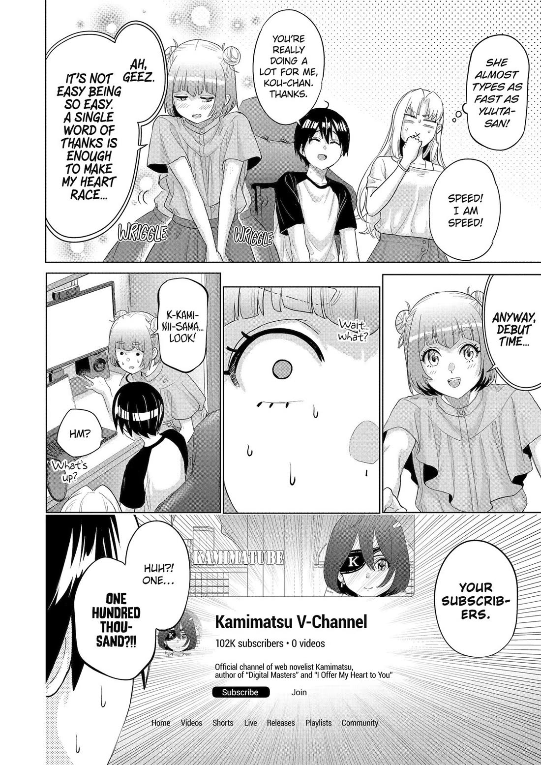 The Teen Web Novelist is a Girl Magnet: Now My Crush Feels Bad for Rejecting Me! Chapter 35 page 6 - Chapter 35