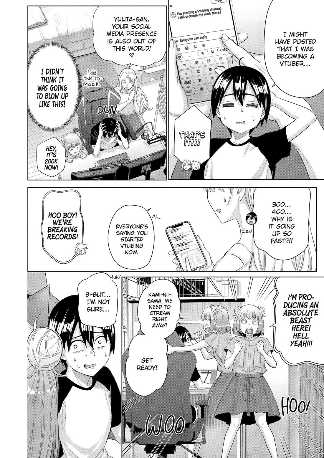 The Teen Web Novelist is a Girl Magnet: Now My Crush Feels Bad for Rejecting Me! Chapter 35 page 8 - Chapter 35