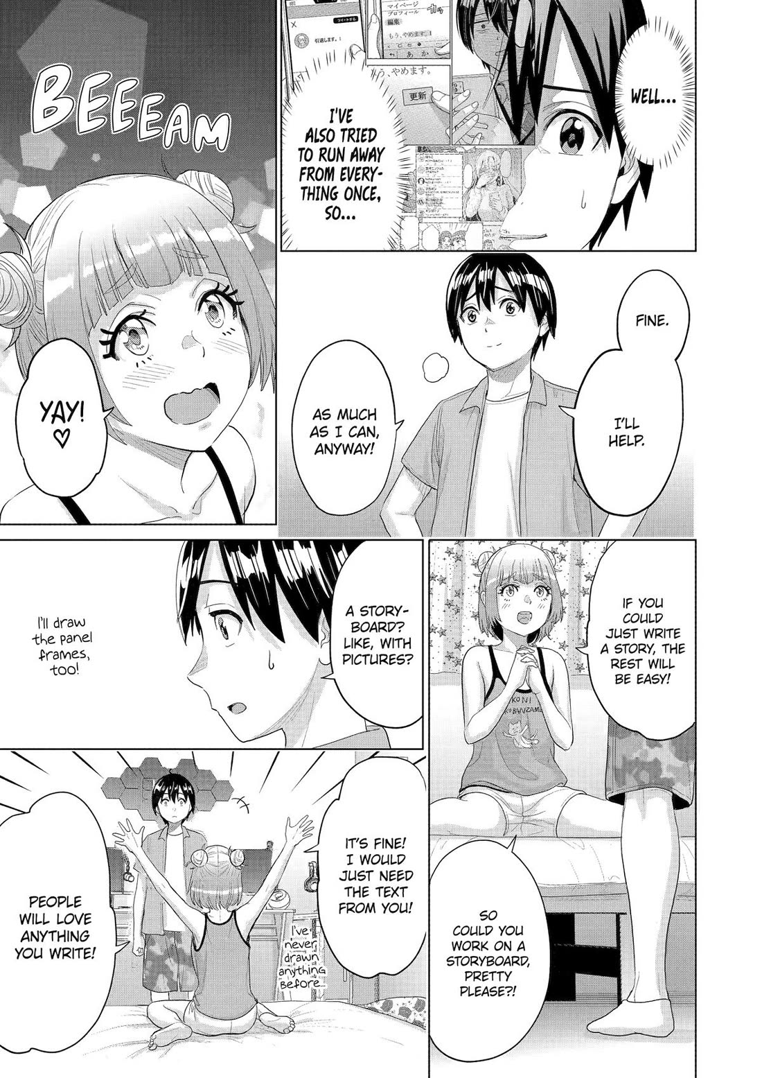 The Teen Web Novelist is a Girl Magnet: Now My Crush Feels Bad for Rejecting Me! Chapter 39 page 22 - Chapter 39