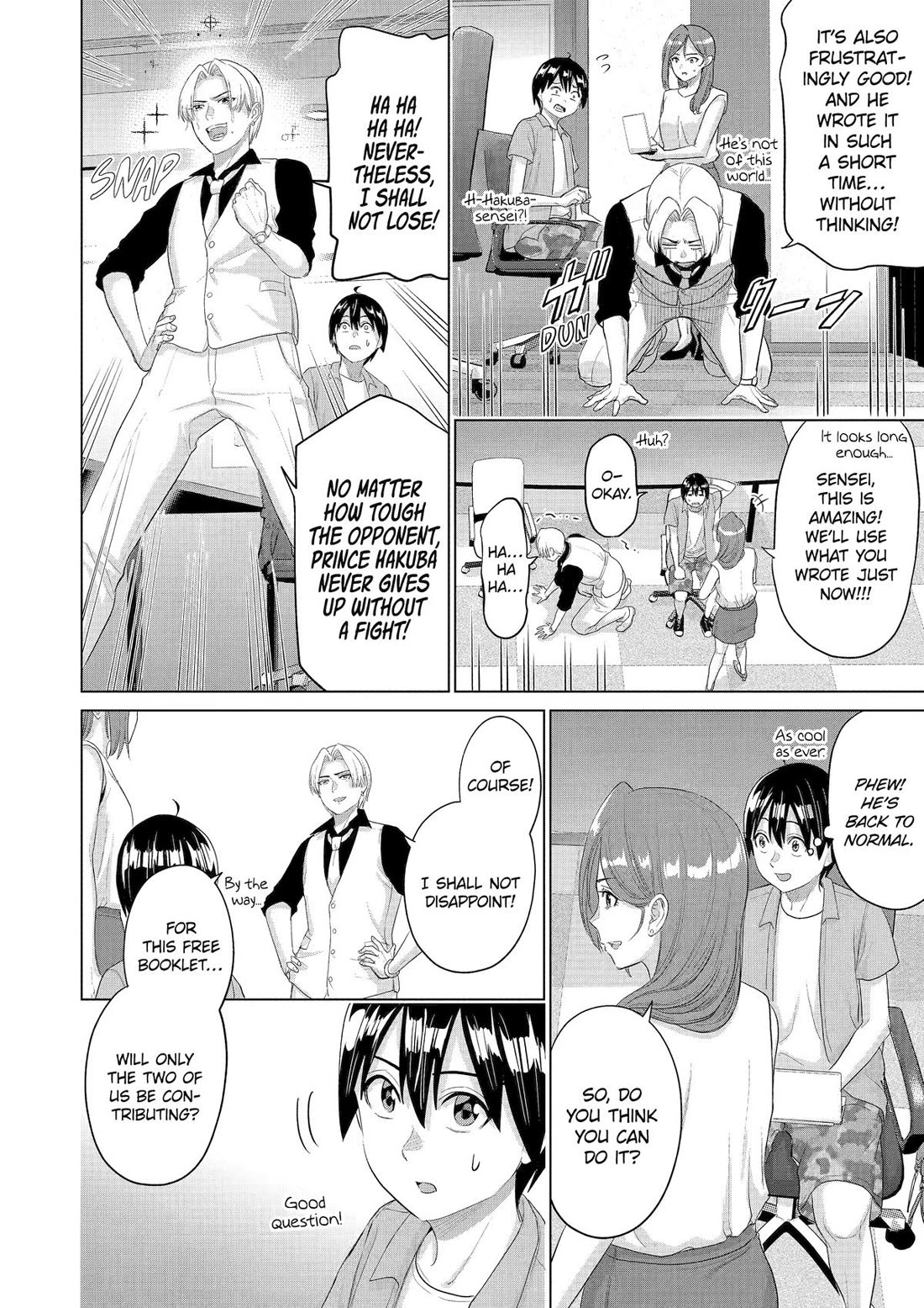 The Teen Web Novelist is a Girl Magnet: Now My Crush Feels Bad for Rejecting Me! Chapter 39 page 6 - Chapter 39