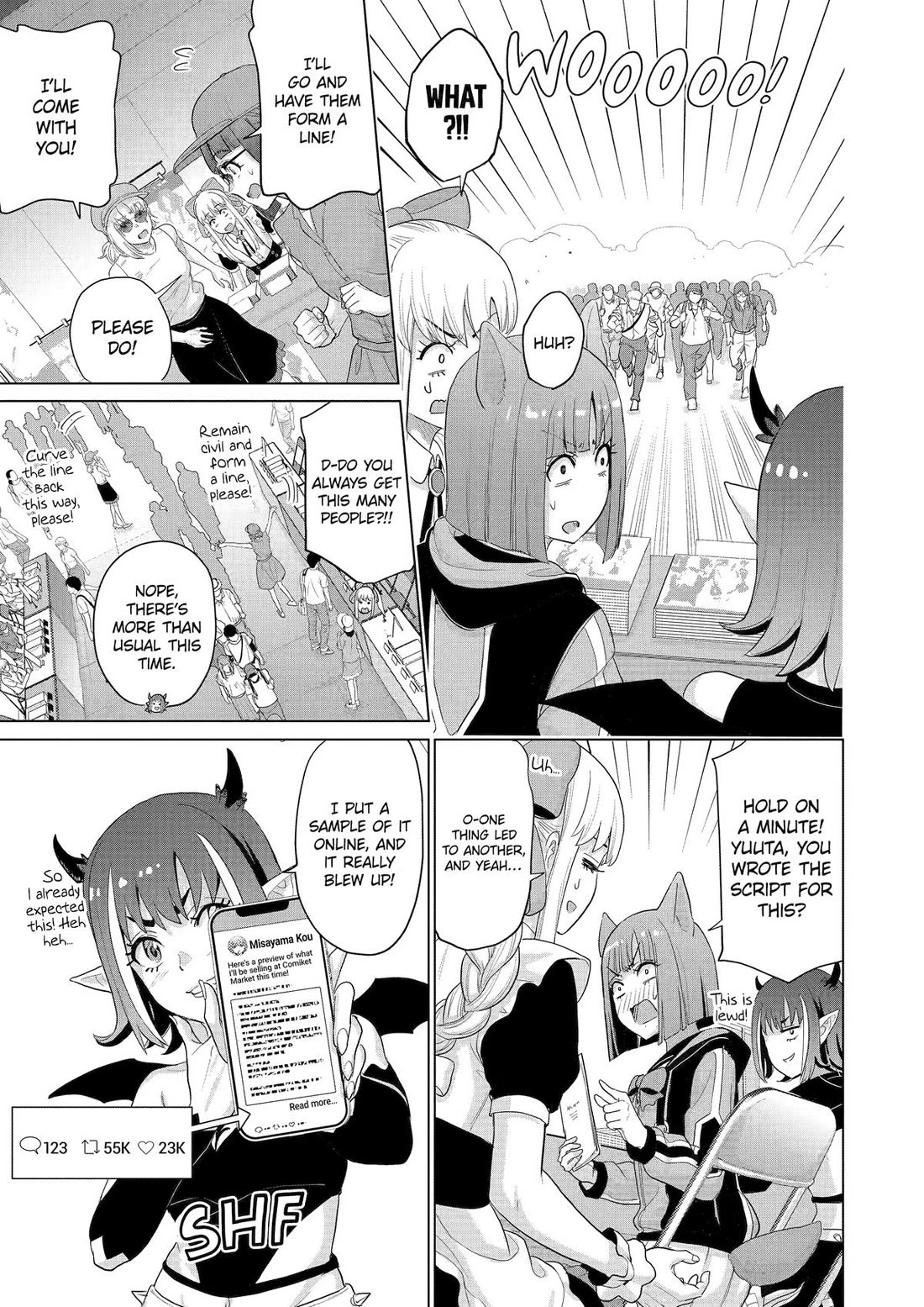 The Teen Web Novelist is a Girl Magnet: Now My Crush Feels Bad for Rejecting Me! Chapter 42 page 6 - Chapter 42