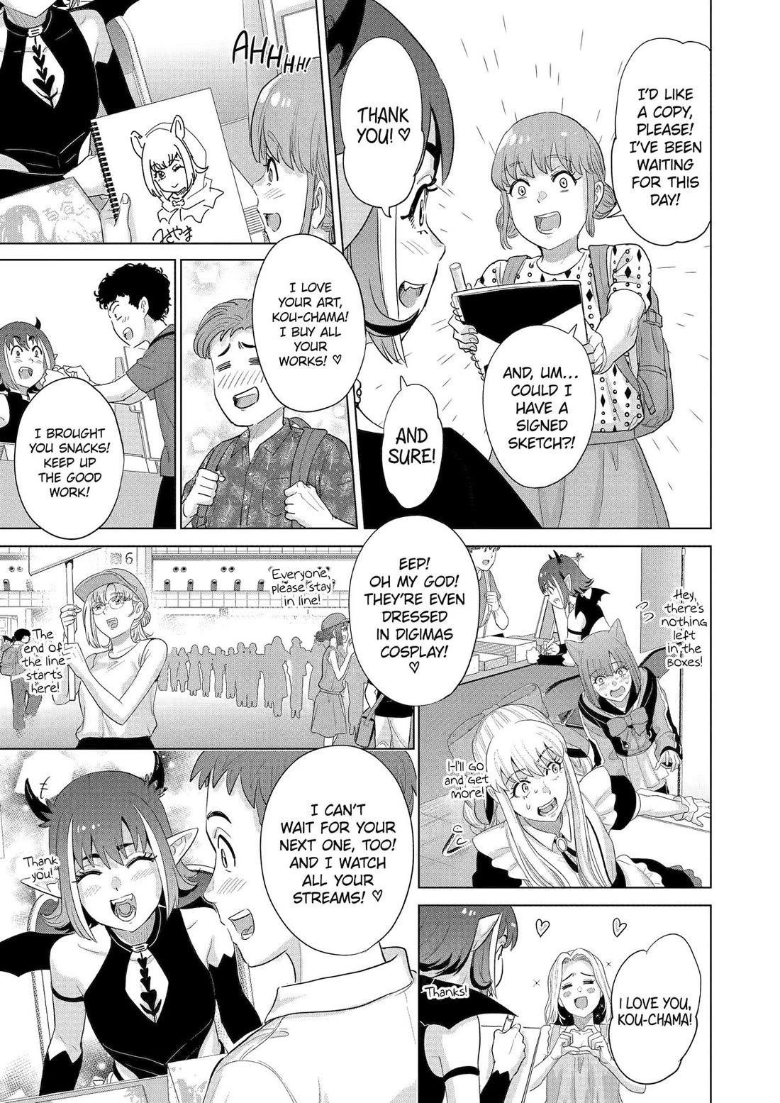 The Teen Web Novelist is a Girl Magnet: Now My Crush Feels Bad for Rejecting Me! Chapter 42 page 8 - Chapter 42