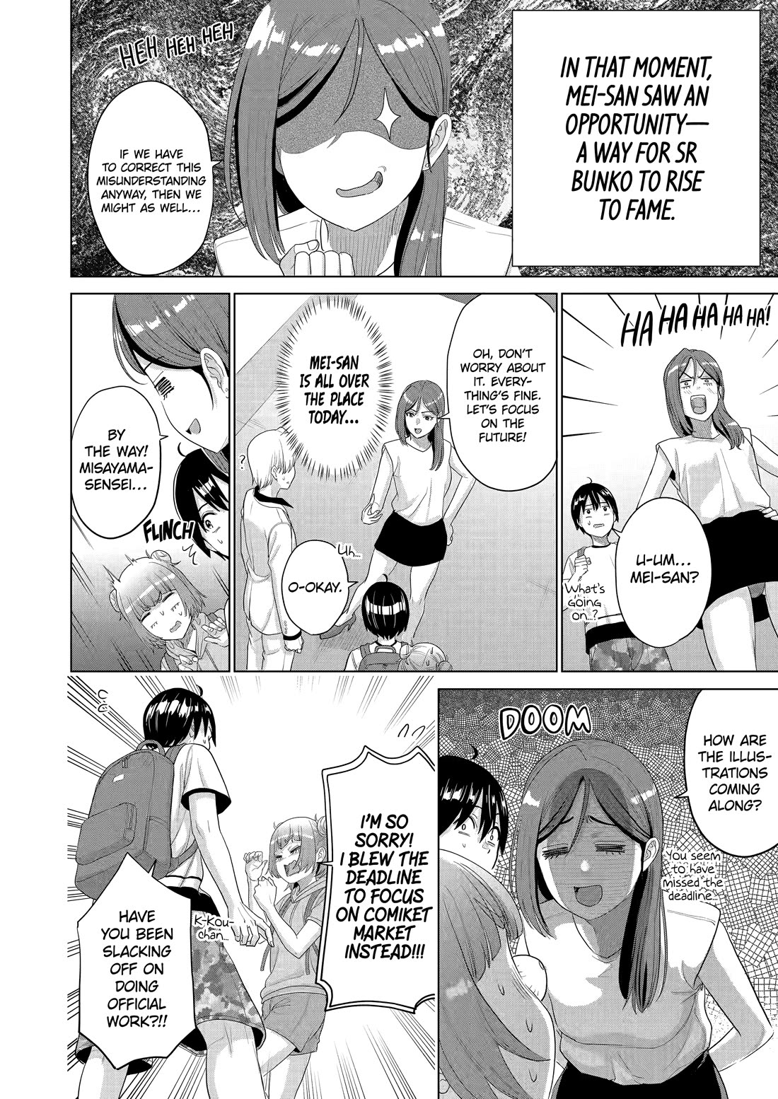 The Teen Web Novelist is a Girl Magnet: Now My Crush Feels Bad for Rejecting Me! Chapter 43 page 12 - Chapter 43