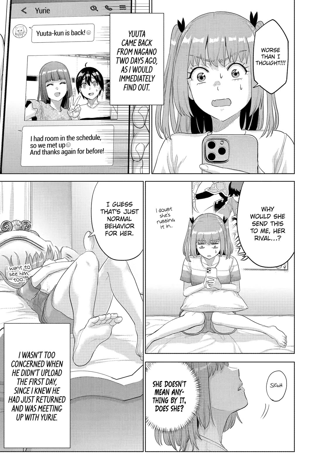 The Teen Web Novelist is a Girl Magnet: Now My Crush Feels Bad for Rejecting Me! Chapter 45 page 3 - Chapter 45