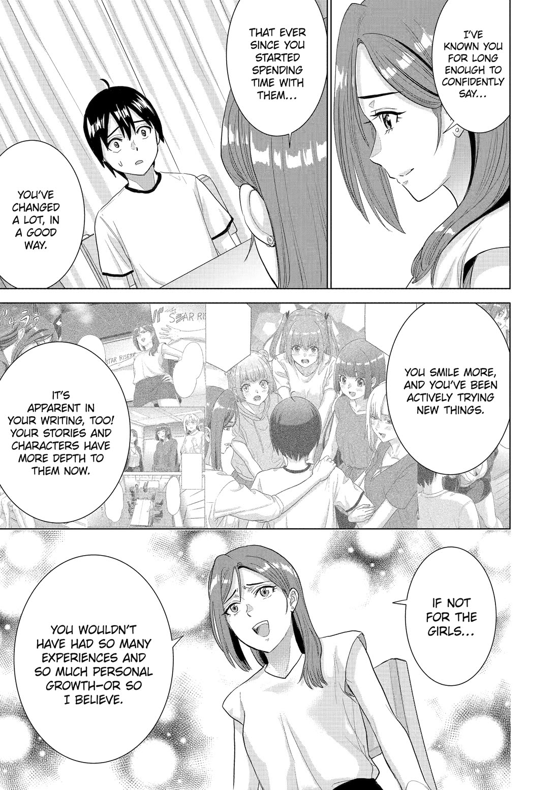 The Teen Web Novelist is a Girl Magnet: Now My Crush Feels Bad for Rejecting Me! Chapter 47 page 13 - Chapter 47