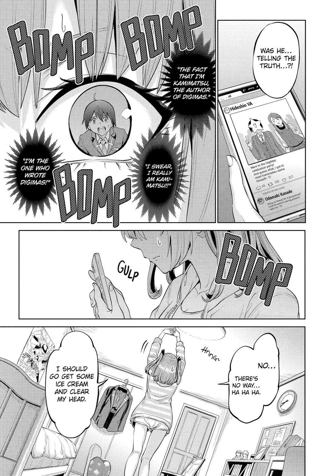 The Teen Web Novelist is a Girl Magnet: Now My Crush Feels Bad for Rejecting Me! Chapter 6 page 8 - Chapter 6