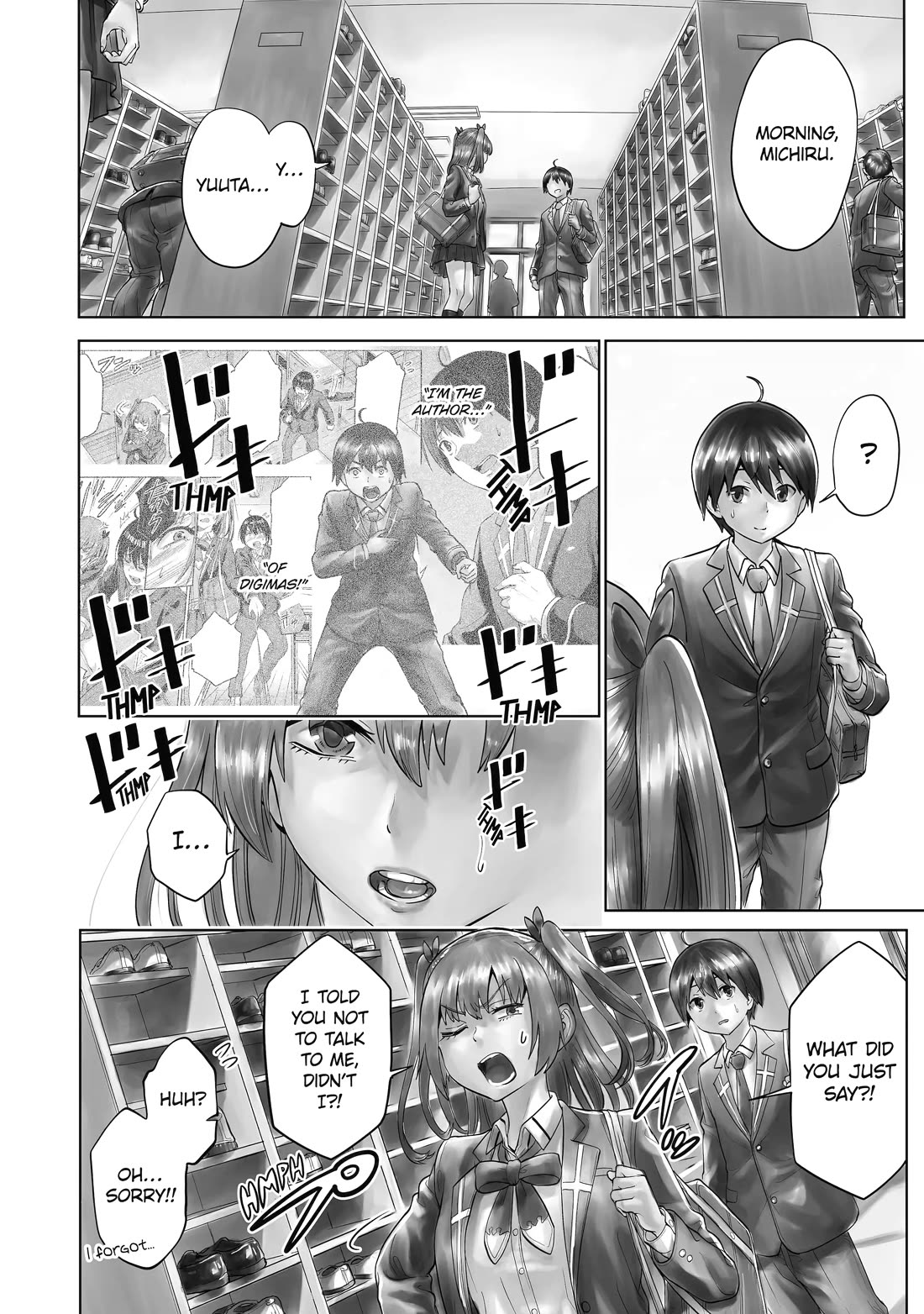 The Teen Web Novelist is a Girl Magnet: Now My Crush Feels Bad for Rejecting Me! Chapter 7 page 4 - Chapter 7