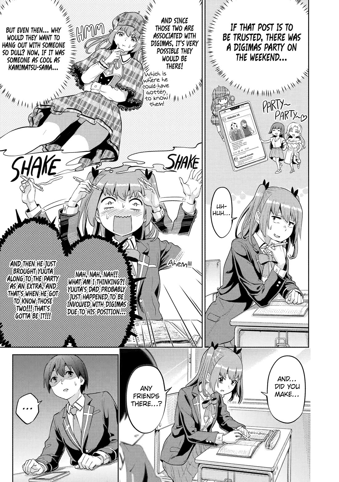 The Teen Web Novelist is a Girl Magnet: Now My Crush Feels Bad for Rejecting Me! Chapter 7 page 9 - Chapter 7