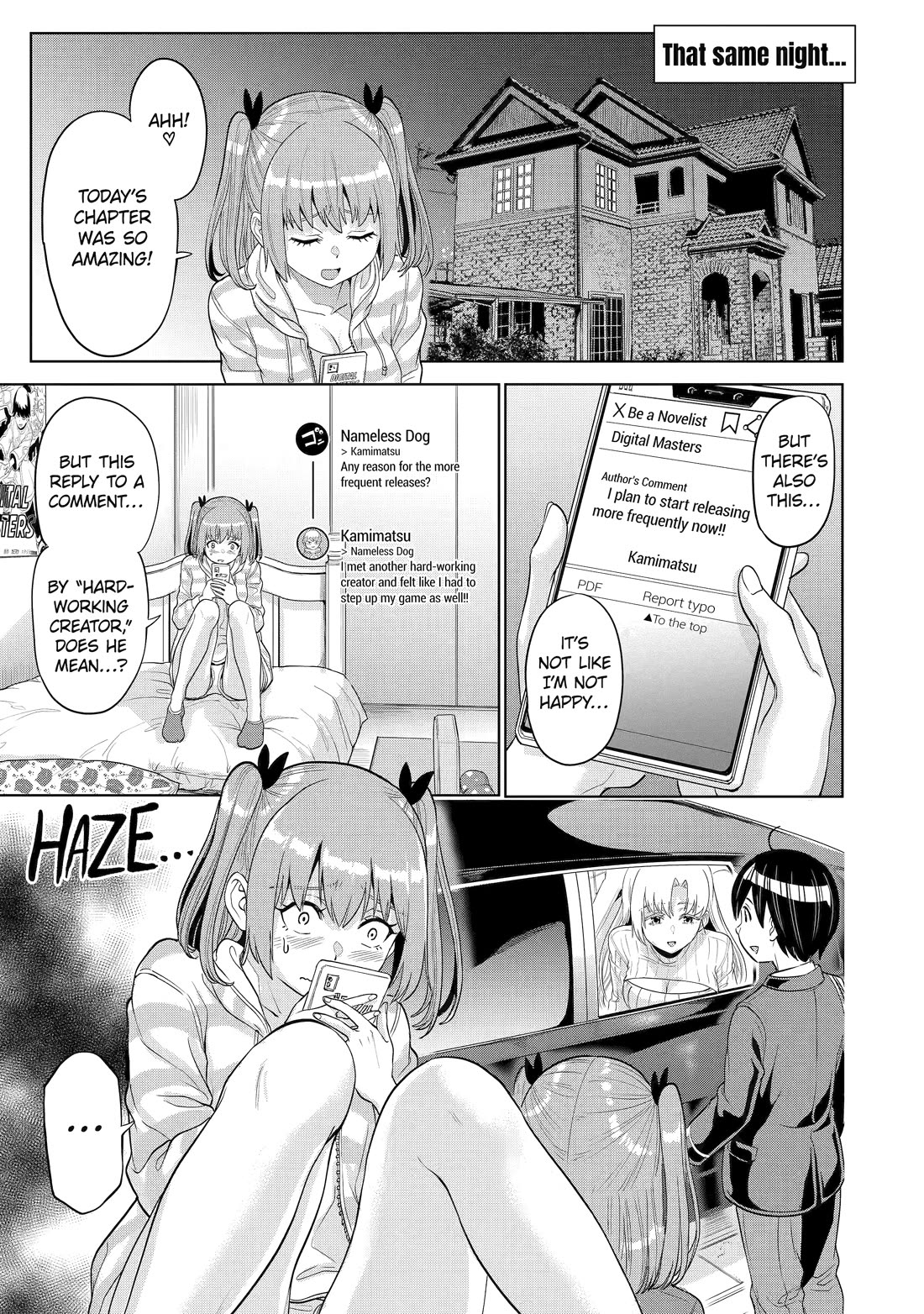 The Teen Web Novelist is a Girl Magnet: Now My Crush Feels Bad for Rejecting Me! Chapter 9 page 21 - Chapter 9