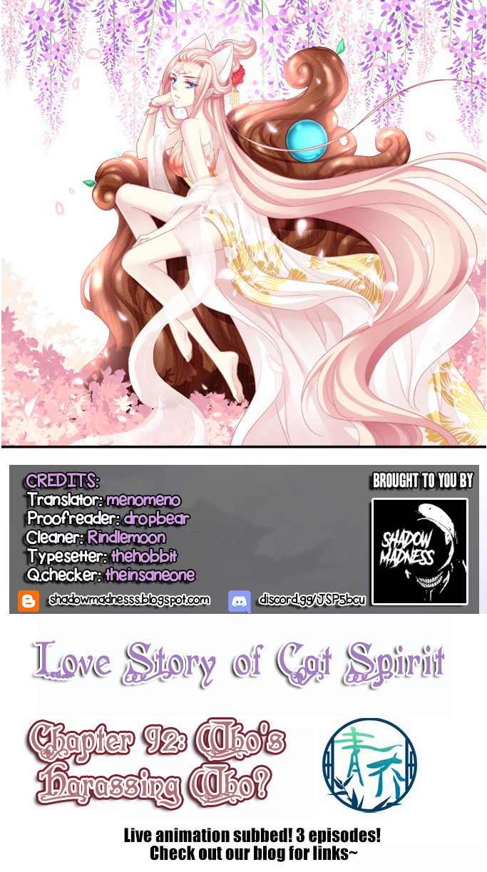 The Temptation of a Cat Demon Chapter 92 page 1 - Chapter 92: Who's harassing who?