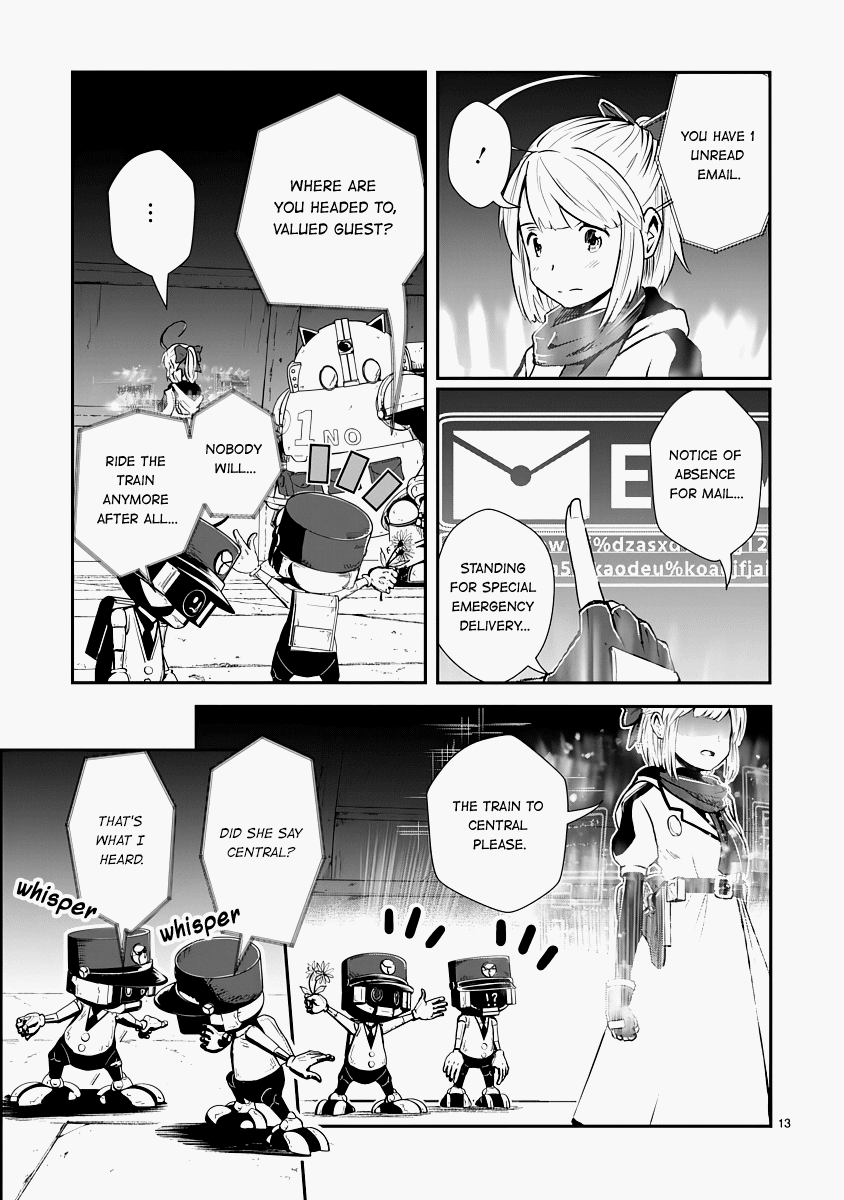 The Terrarium With Key Chapter 13 page 13 - Chapter 13: The Hospitable Station Attendant