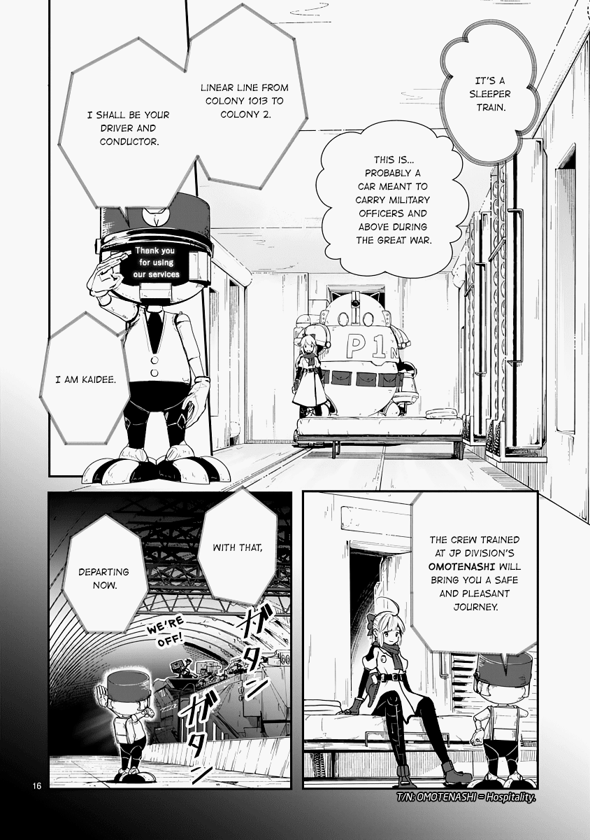 The Terrarium With Key Chapter 13 page 16 - Chapter 13: The Hospitable Station Attendant