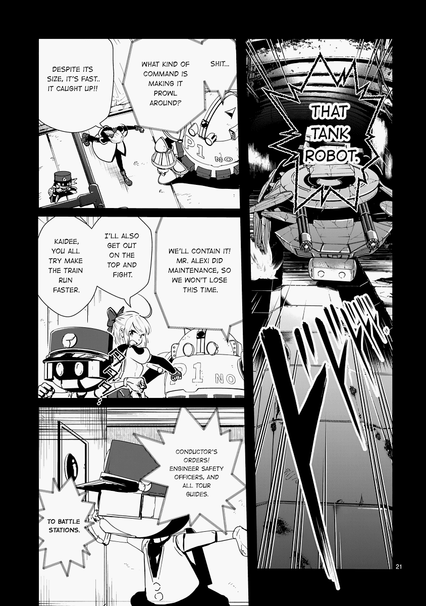 The Terrarium With Key Chapter 13 page 21 - Chapter 13: The Hospitable Station Attendant