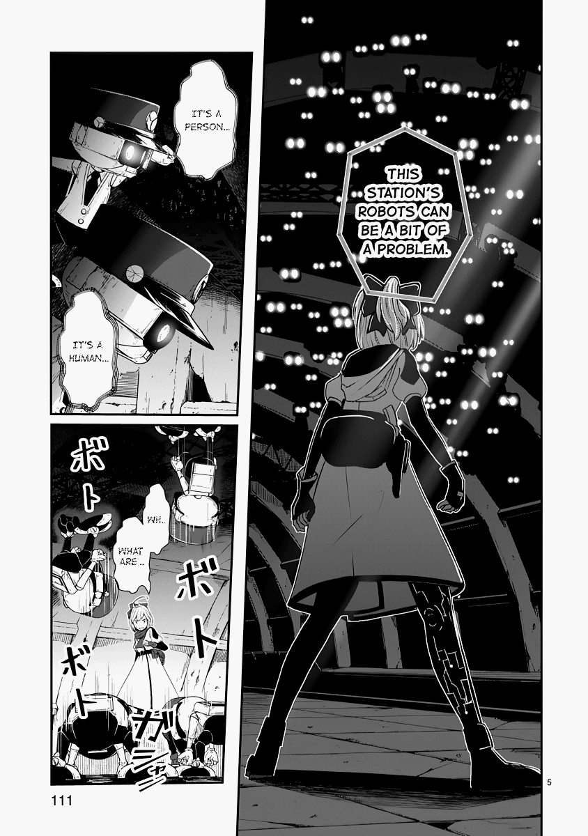 The Terrarium With Key Chapter 13 page 5 - Chapter 13: The Hospitable Station Attendant