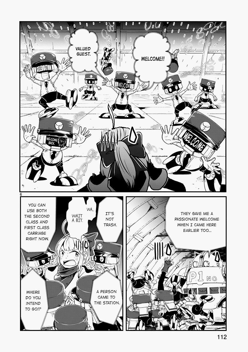 The Terrarium With Key Chapter 13 page 6 - Chapter 13: The Hospitable Station Attendant