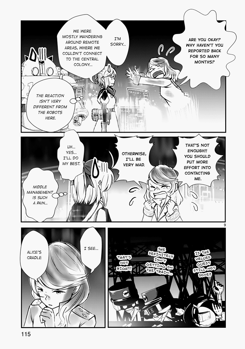 The Terrarium With Key Chapter 13 page 9 - Chapter 13: The Hospitable Station Attendant