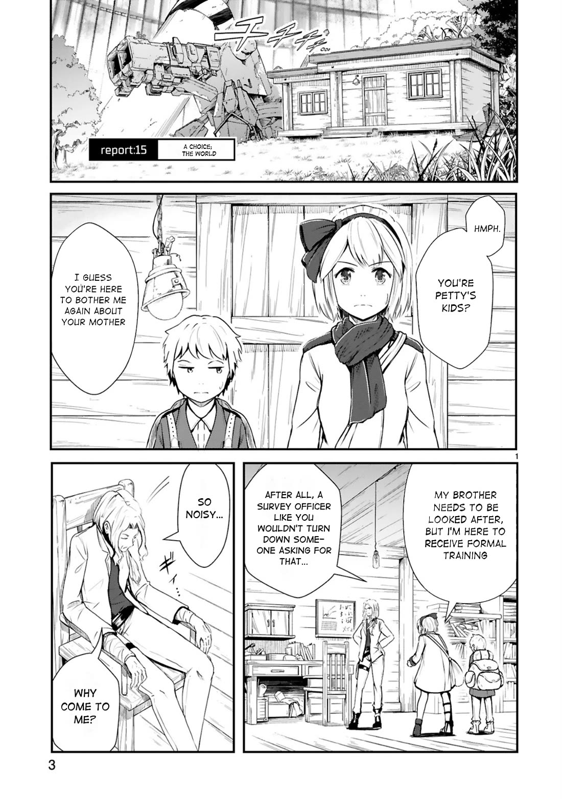 The Terrarium With Key Chapter 15 page 2 - Chapter 15: A Choice; The World