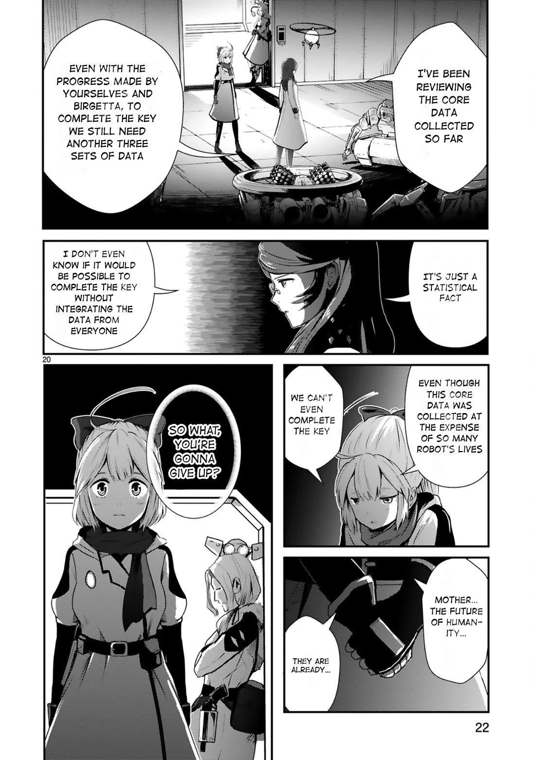 The Terrarium With Key Chapter 15 page 21 - Chapter 15: A Choice; The World