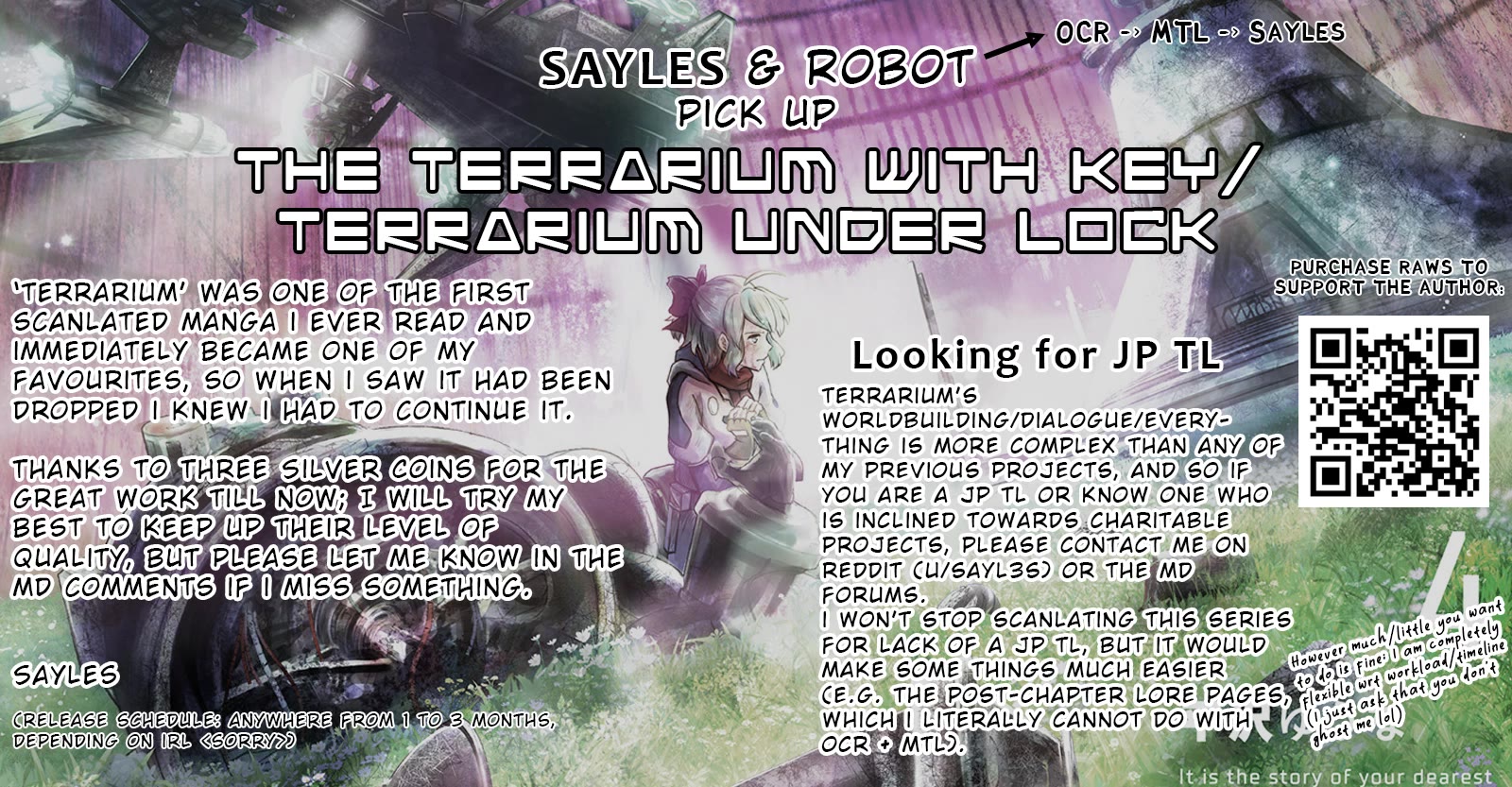 The Terrarium With Key Chapter 15 page 33 - Chapter 15: A Choice; The World