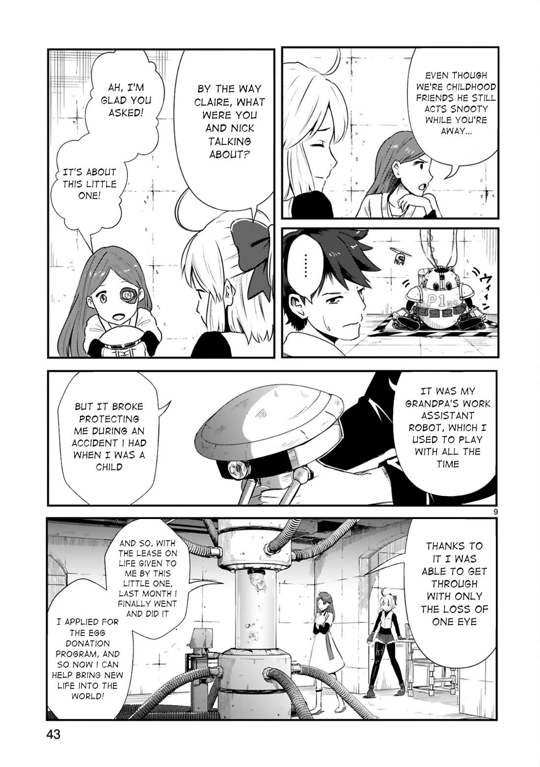 The Terrarium With Key Chapter 16 page 9 - Chapter 16: The Flask Children