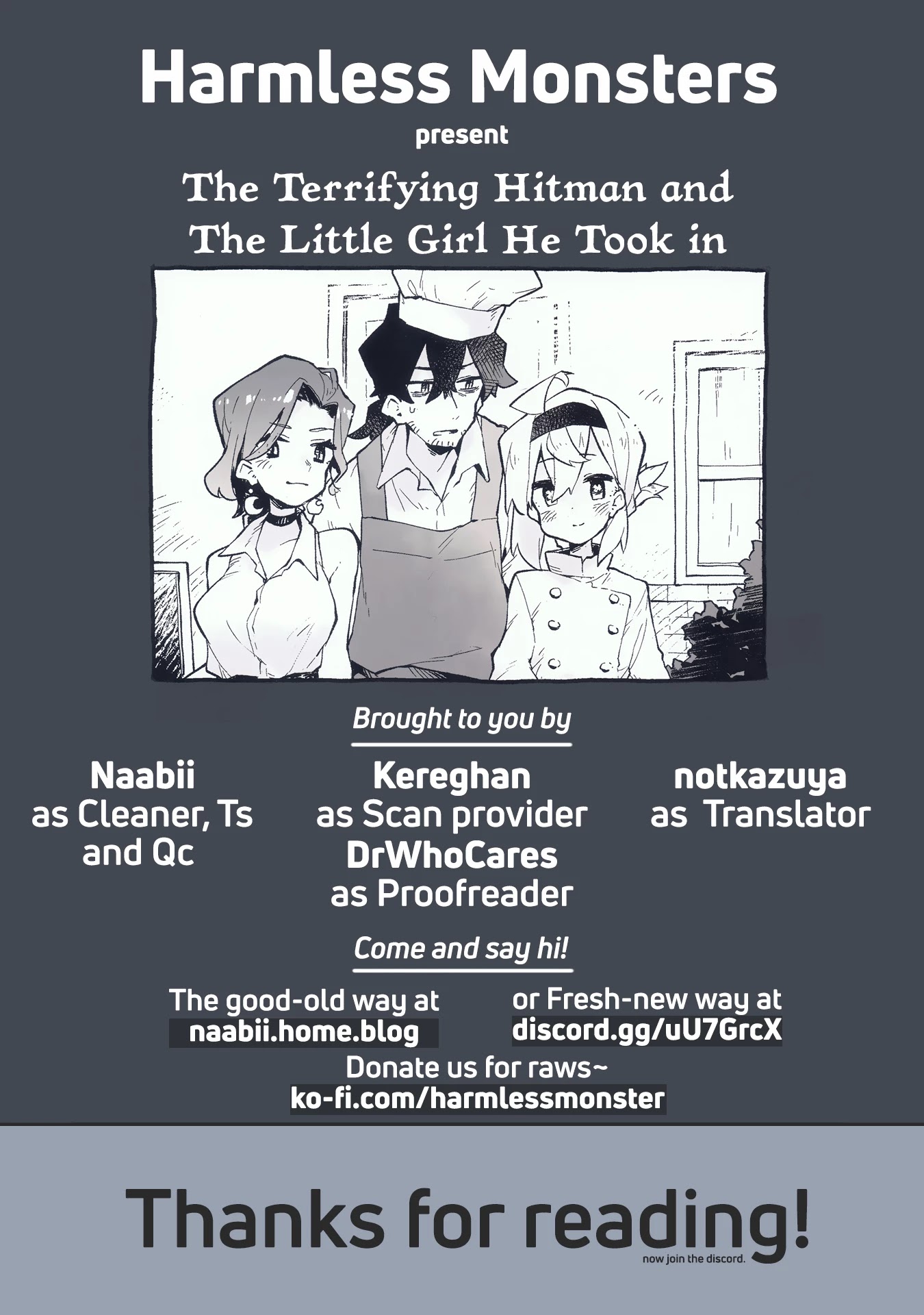 The Terrifying Hitman's Story Chapter 10.6 page 11 - Chapter 10.6: Extra and Afterword