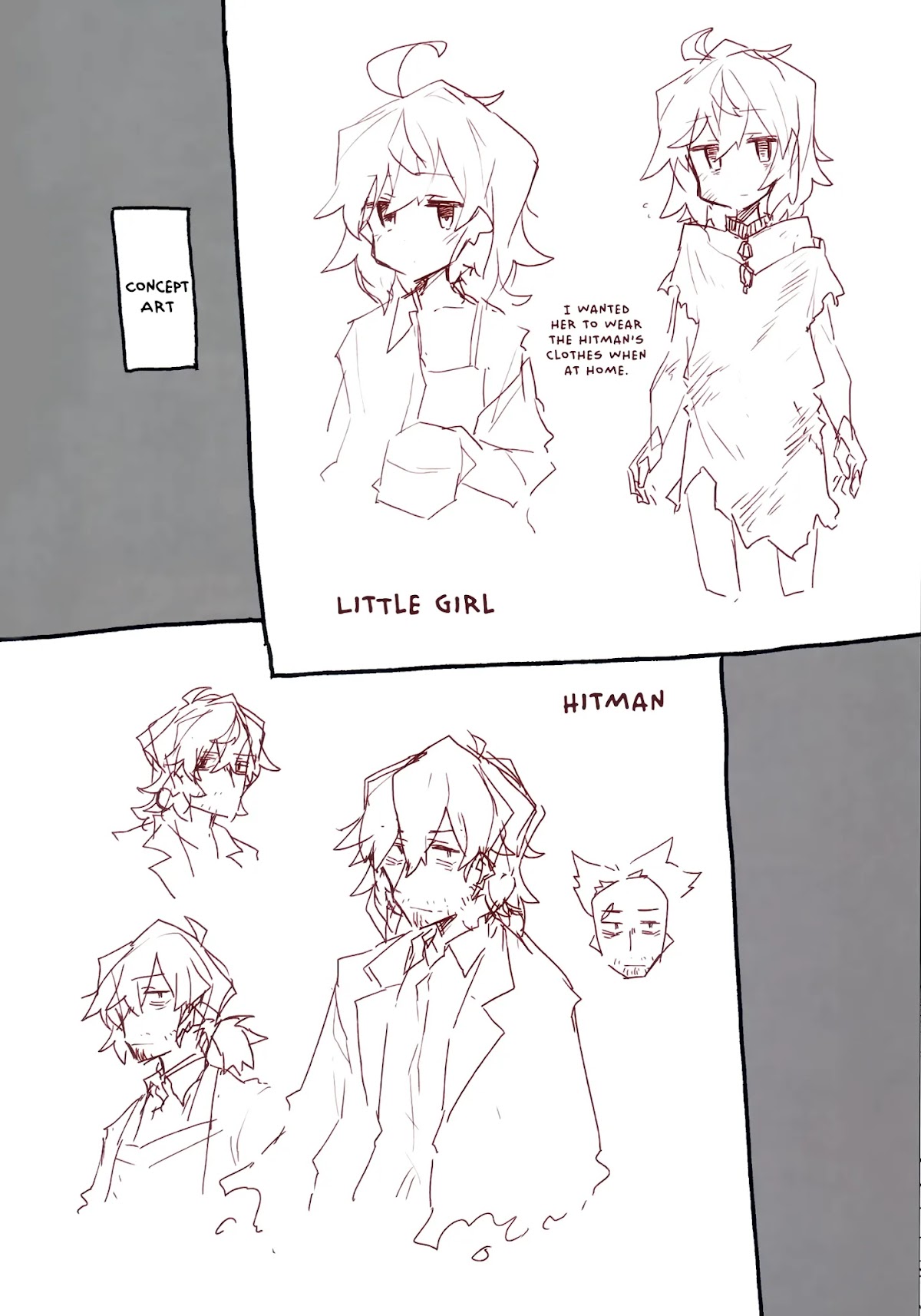 The Terrifying Hitman's Story Chapter 10.6 page 6 - Chapter 10.6: Extra and Afterword
