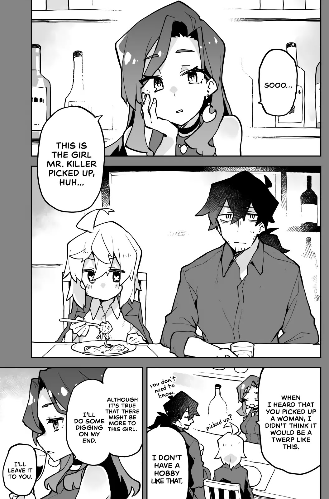 The Terrifying Hitman's Story Chapter 3 page 1 - Chapter 3