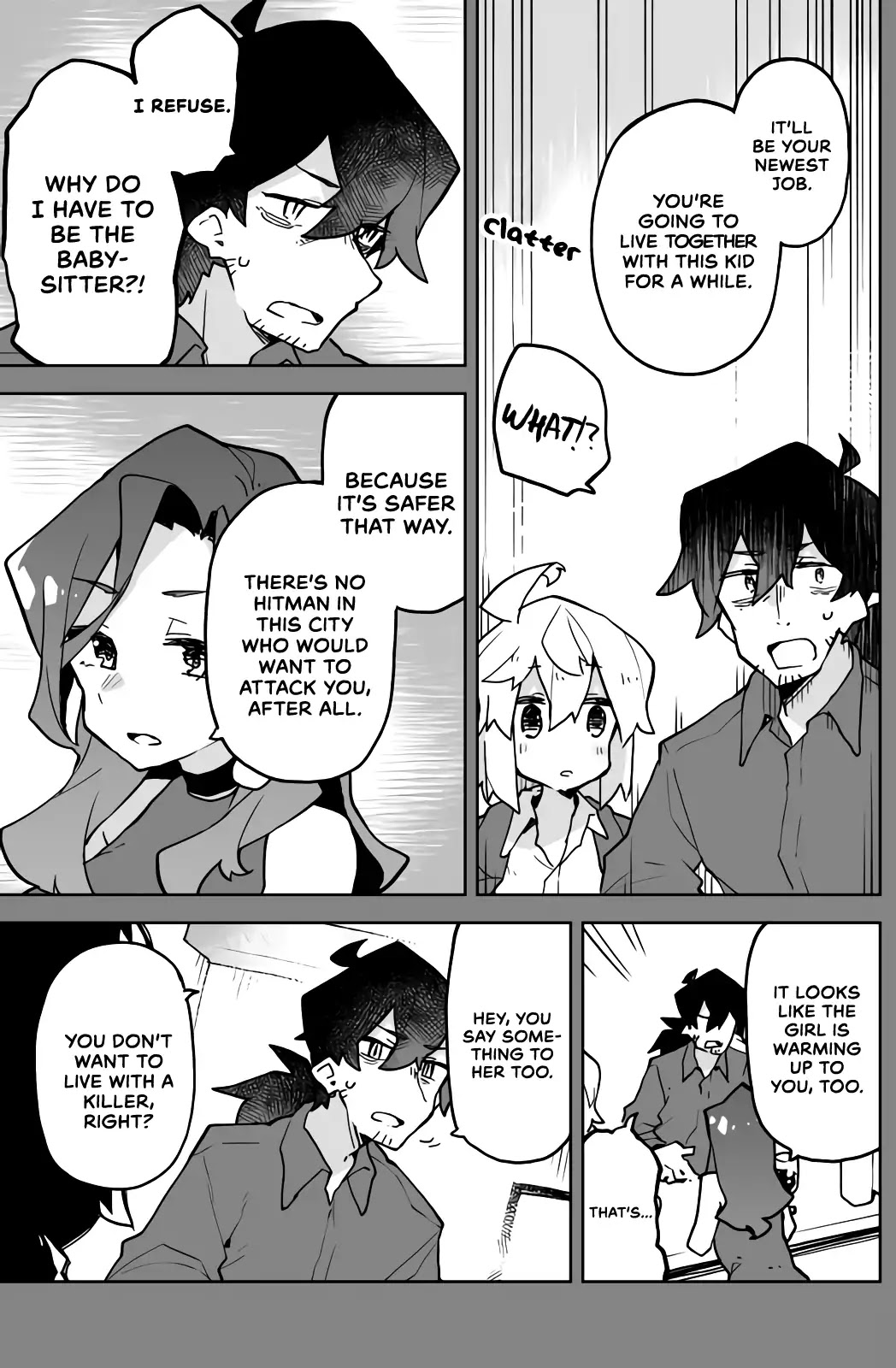 The Terrifying Hitman's Story Chapter 3 page 3 - Chapter 3