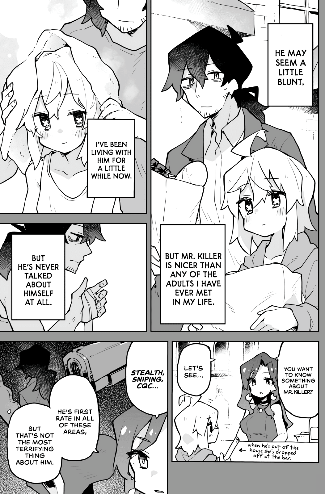 The Terrifying Hitman's Story Chapter 4 page 1 - Chapter 4