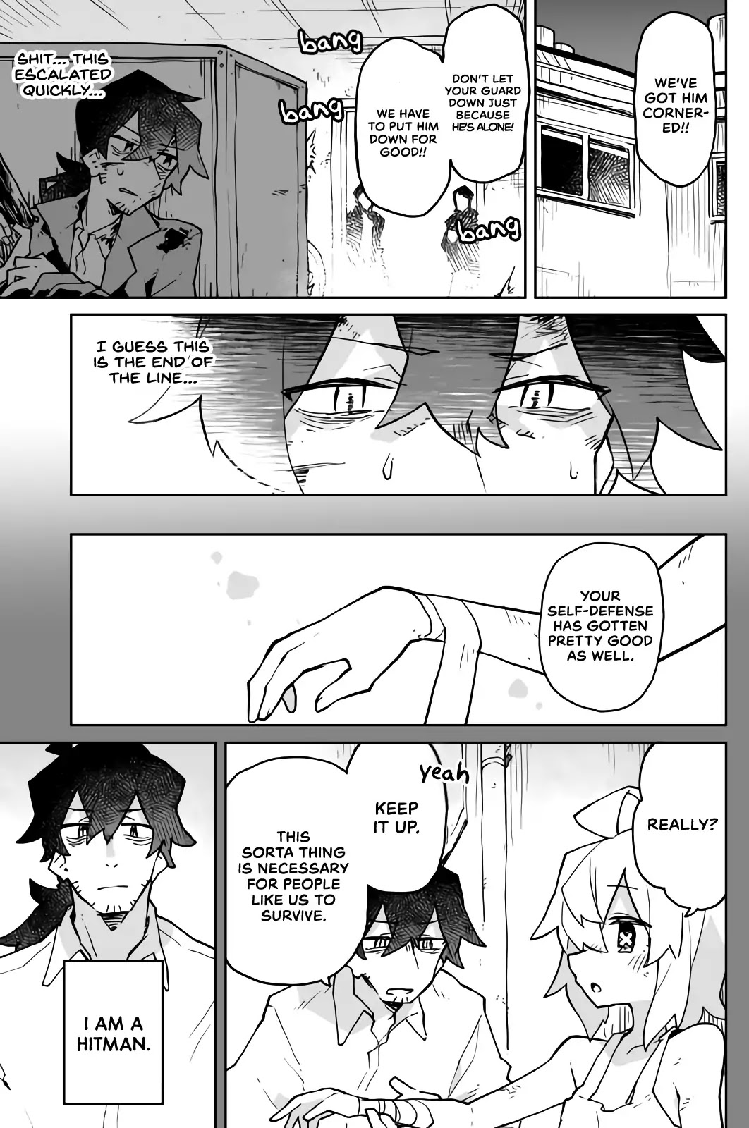 The Terrifying Hitman's Story Chapter 5 page 1 - Chapter 5