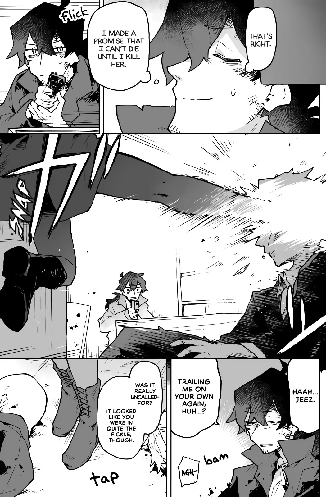 The Terrifying Hitman's Story Chapter 5 page 3 - Chapter 5