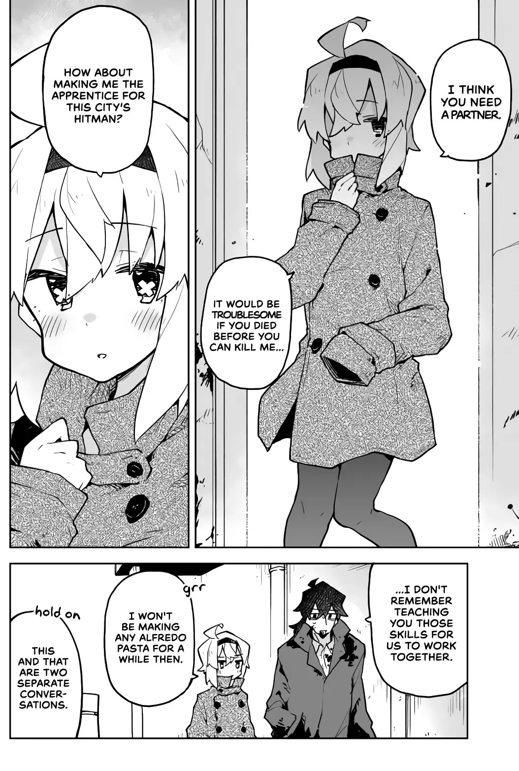 The Terrifying Hitman's Story Chapter 5 page 4 - Chapter 5