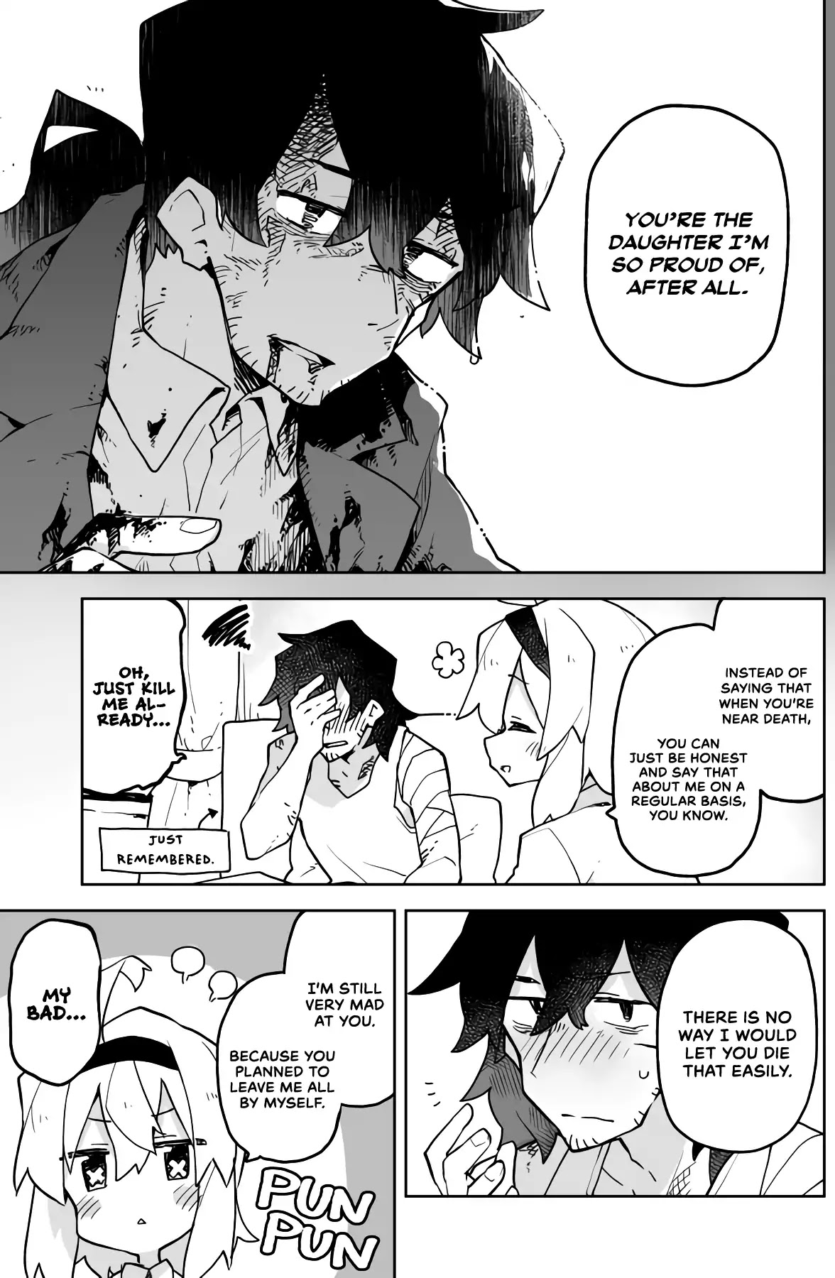 The Terrifying Hitman's Story Chapter 7 page 3 - Chapter 7