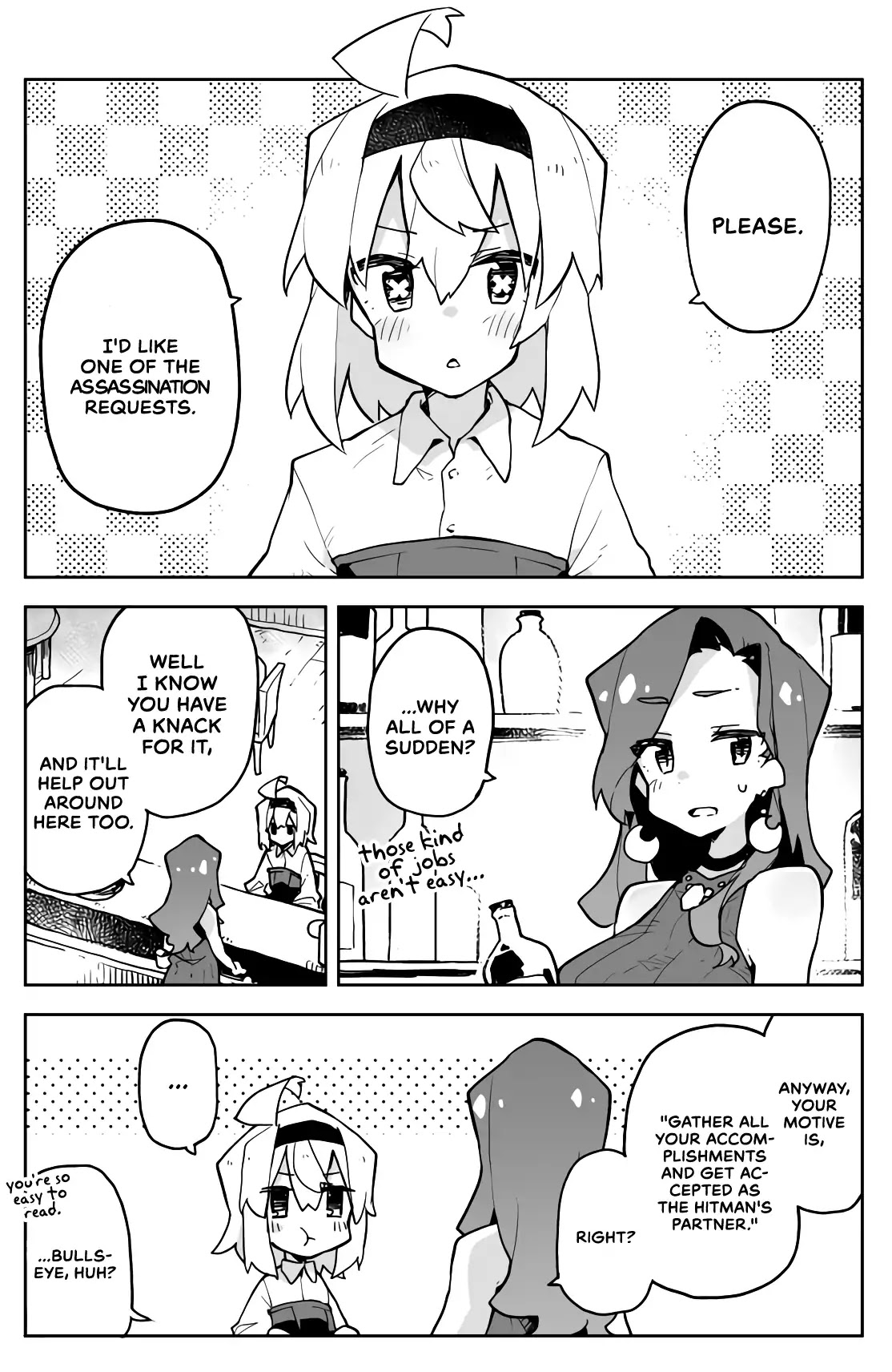 The Terrifying Hitman's Story Chapter 8 page 1 - Chapter 8