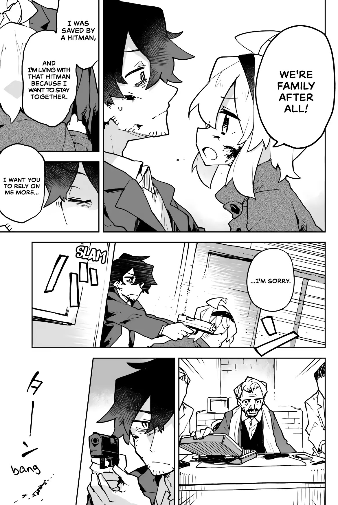 The Terrifying Hitman's Story Chapter 9 page 3 - Chapter 9