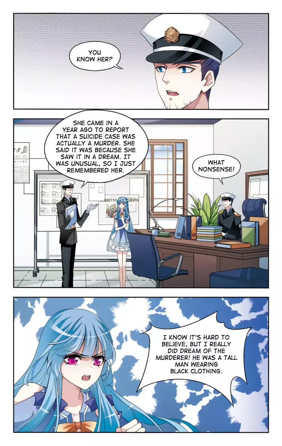 The Testimony of the White Rose Chapter 3 page 5 - Chapter 3: Dark Cloud
