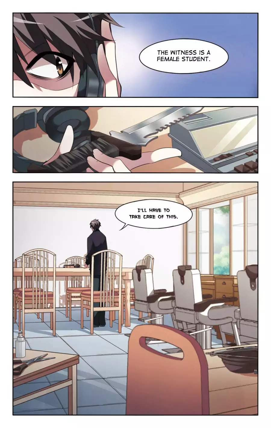 The Testimony of the White Rose Chapter 3 page 9 - Chapter 3: Dark Cloud